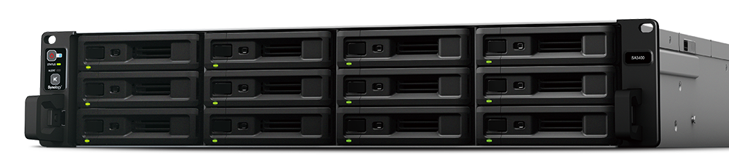 Synology(シノロジー) SA3400 12TB 12本搭載済 実効容量約105TB  5年翌営業日オンサイト